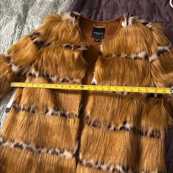 NWOT Guess Marciano furry coat - Picture 7 of 8